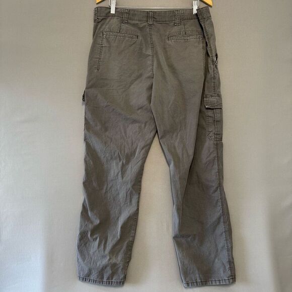 Wrangler Mens Cargo Pants Side Pockets Small Logo Size 38x32 Workwear - Picture 5 of 11